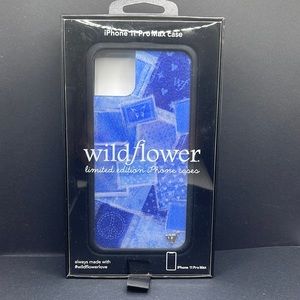 NIB Wildflower Vintage Denim iPhone 11 Pro Max Case
